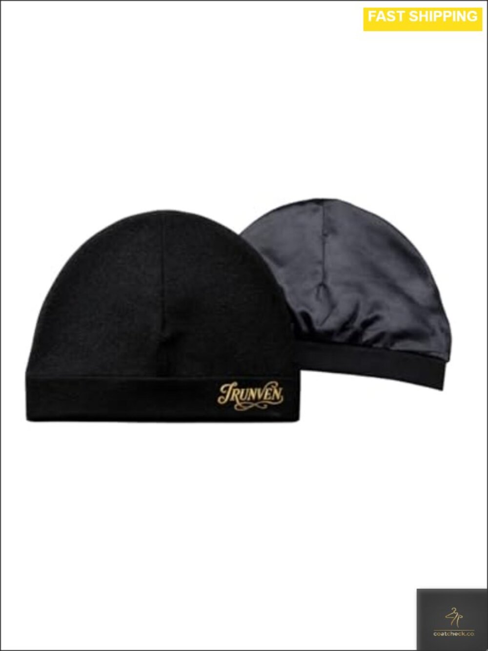 Satin-Lined Skull Cap Breathable Stretch Fit Hair Protection
